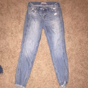 Hollister light-washed boyfriend jeans